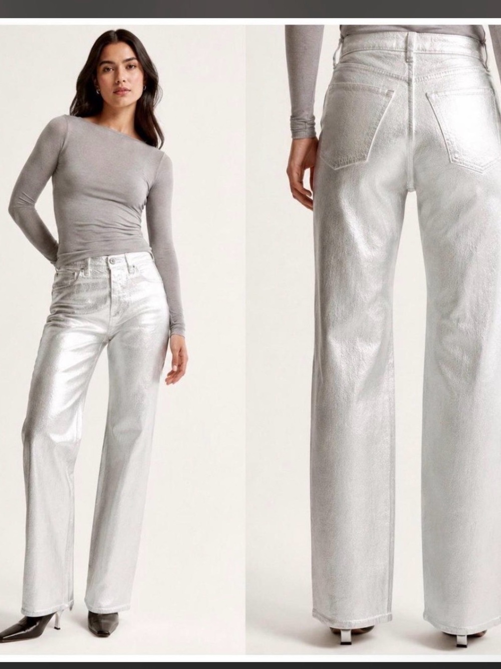 Abercrombie & Fitch 90s ultra high rise 28 petite